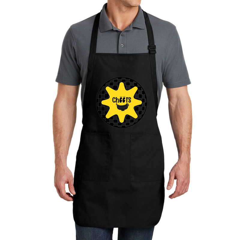 Cheers Drink Coasters Full-length Apron | Artistshot