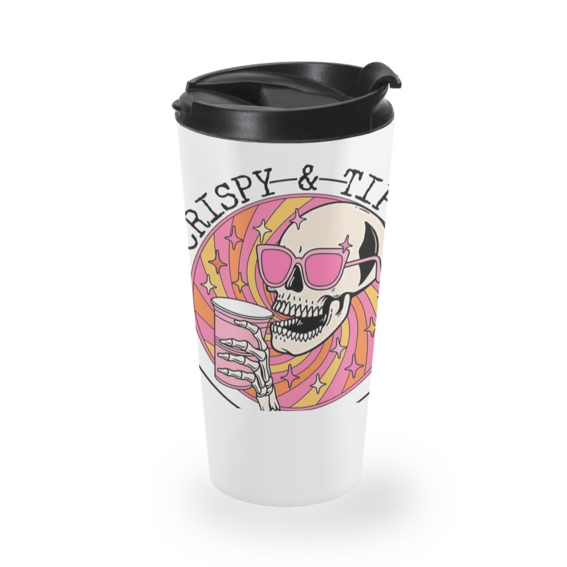 Crispy And Tipsy Travel Mug | Artistshot