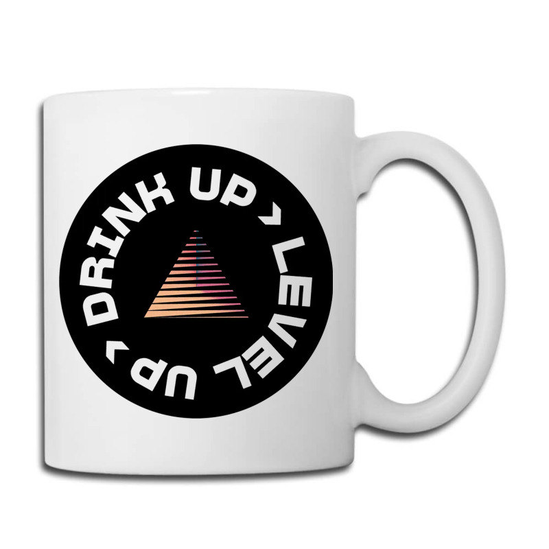 Drink Up Level Up Drink Coasters Coffee Mug | Artistshot