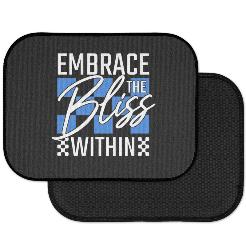 Embrace The Bliss Within Rear Car Mat | Artistshot