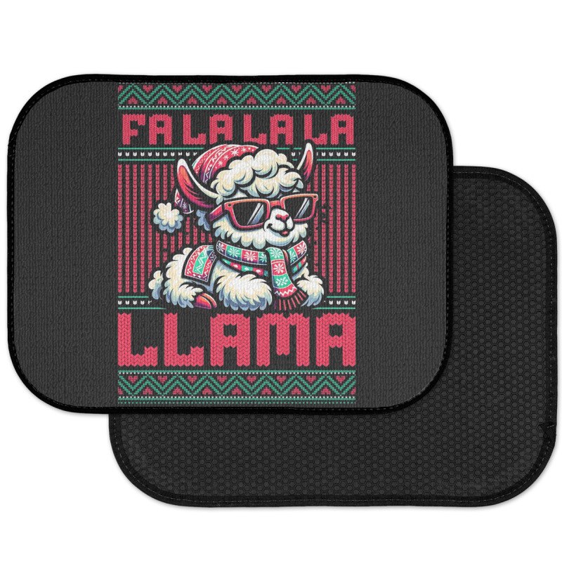 Fa La La La Llama Rear Car Mat | Artistshot