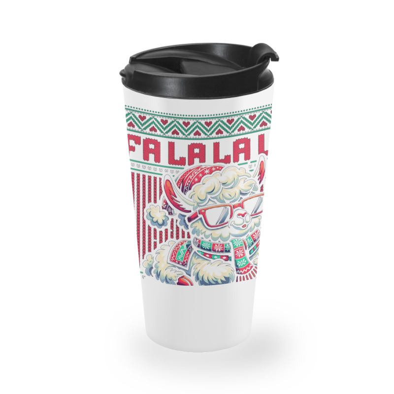 Fa La La La Llama Travel Mug | Artistshot