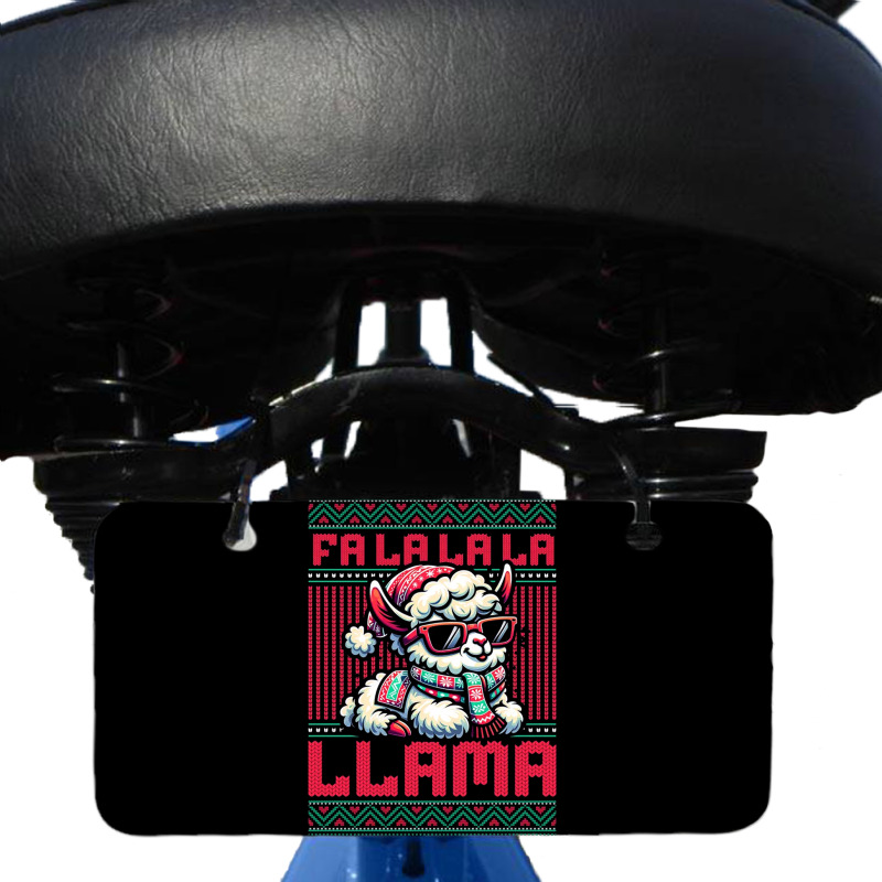 Fa La La La Llama Bicycle License Plate | Artistshot