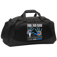 Feel The Pain Active Duffel | Artistshot