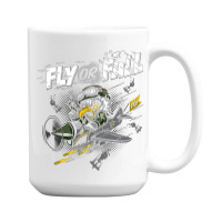 Fly Or Fall 15 Oz Coffee Mug | Artistshot