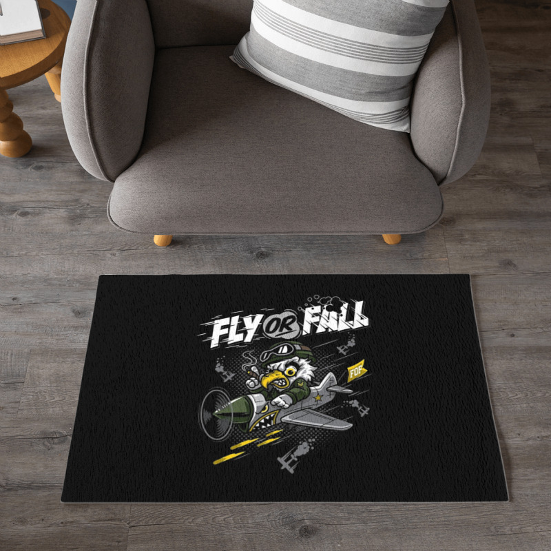 Fly Or Fall Dornier Rug | Artistshot