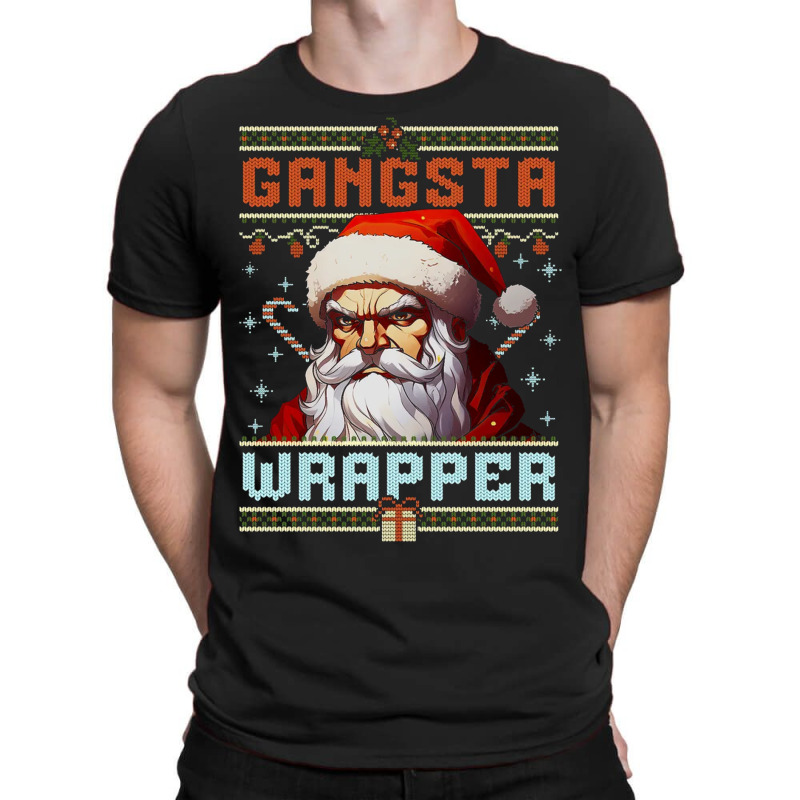 Gangsta Wrapper T-shirt | Artistshot