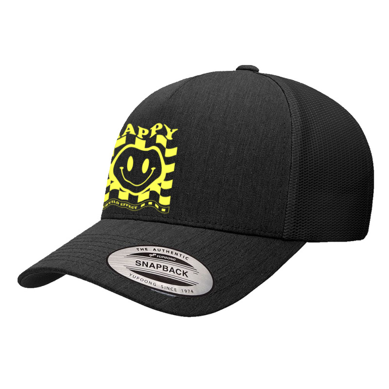 Happy Smile Rebuild Effect Yupoong Trucker Cap | Artistshot