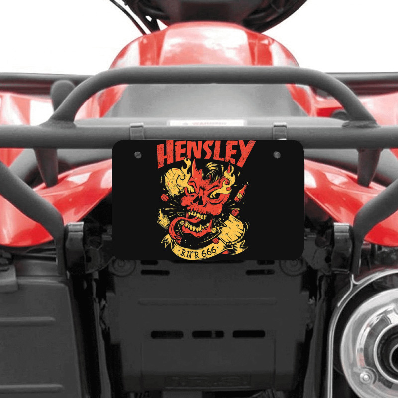 Hensley Atv License Plate | Artistshot