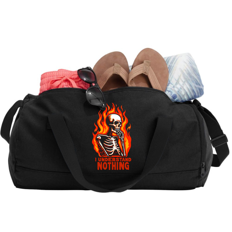 I Understand Nothing Duffel Bag | Artistshot