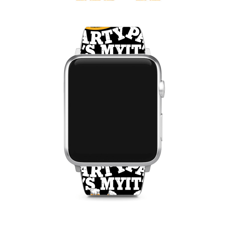 It's My Bachelor Party Apple Watch Band | Artistshot