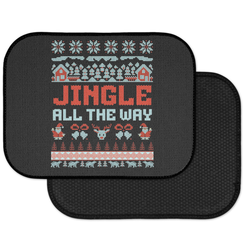 Jingle All The Way Rear Car Mat | Artistshot