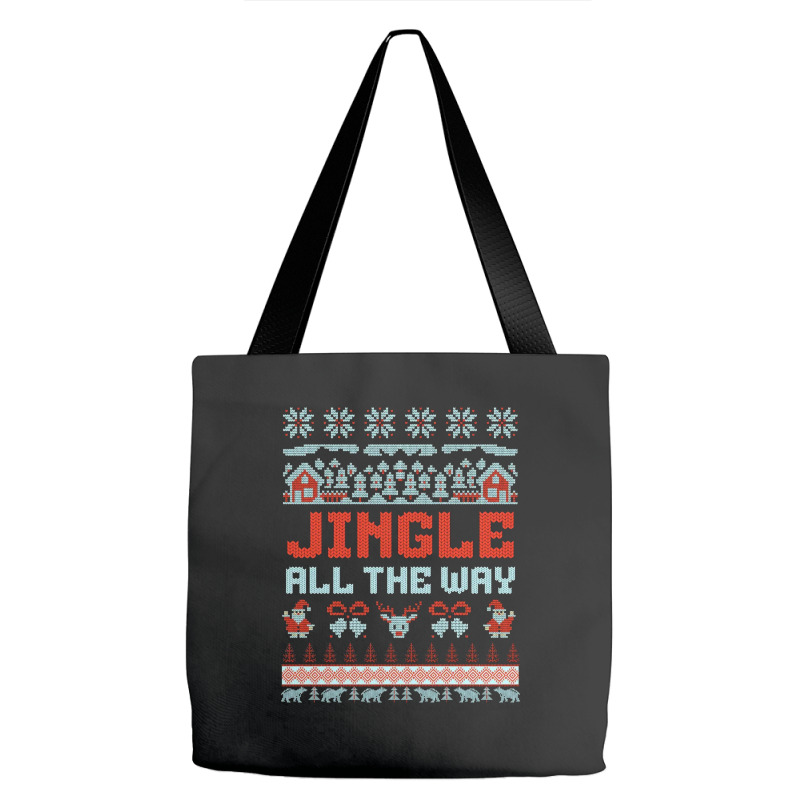 Jingle All The Way Tote Bags | Artistshot