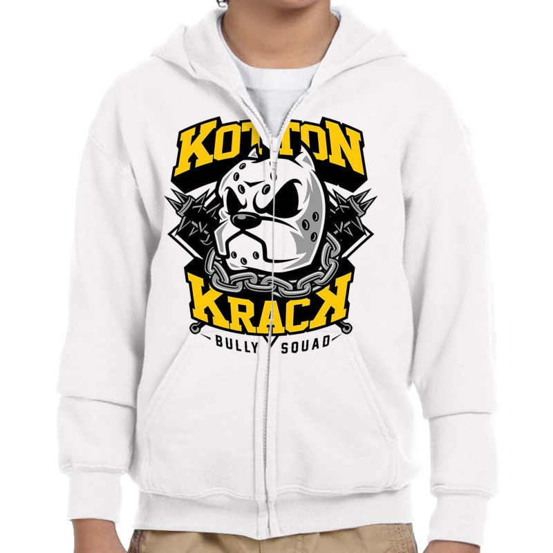 Kotton Krack Youth Zipper Hoodie | Artistshot