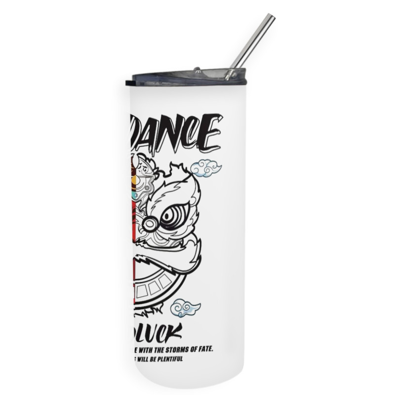 Liondance Skinny Tumbler | Artistshot