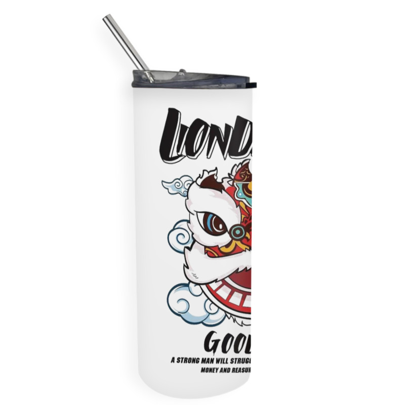 Liondance Skinny Tumbler | Artistshot