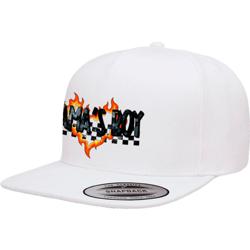 Mama's Boy 5 Panel Snapback Cap | Artistshot