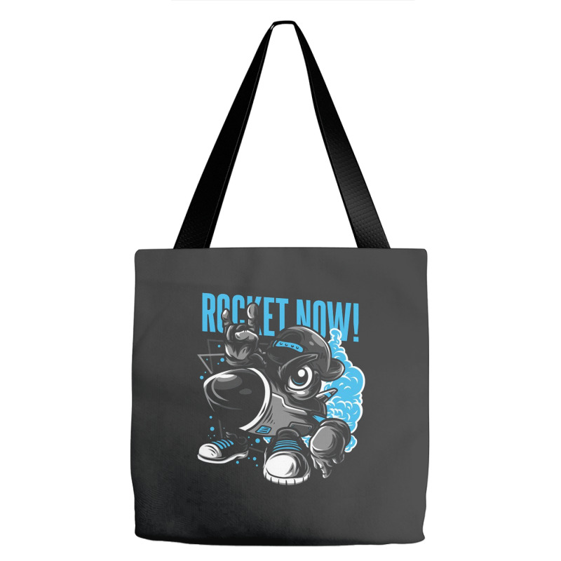 Rocket Now Tote Bags | Artistshot