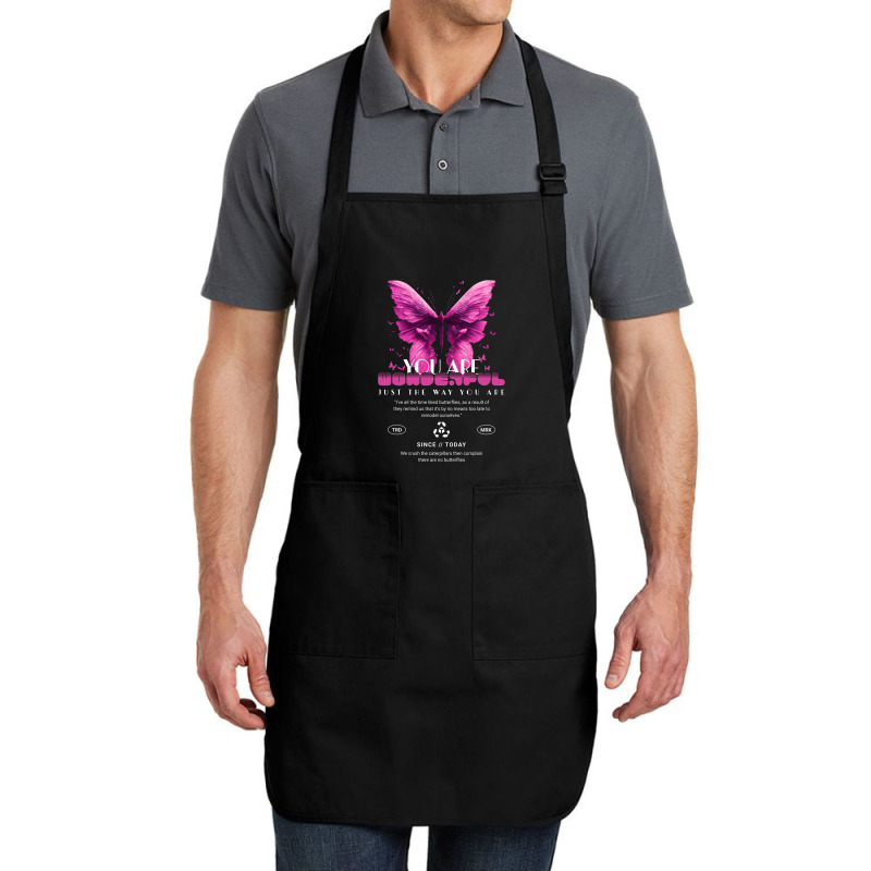 You Are Wonderful Full-length Apron | Artistshot