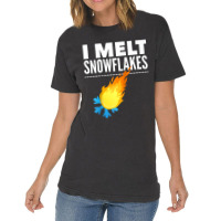 I Melt Snowflakes Funny Conservative Vintage T-shirt | Artistshot