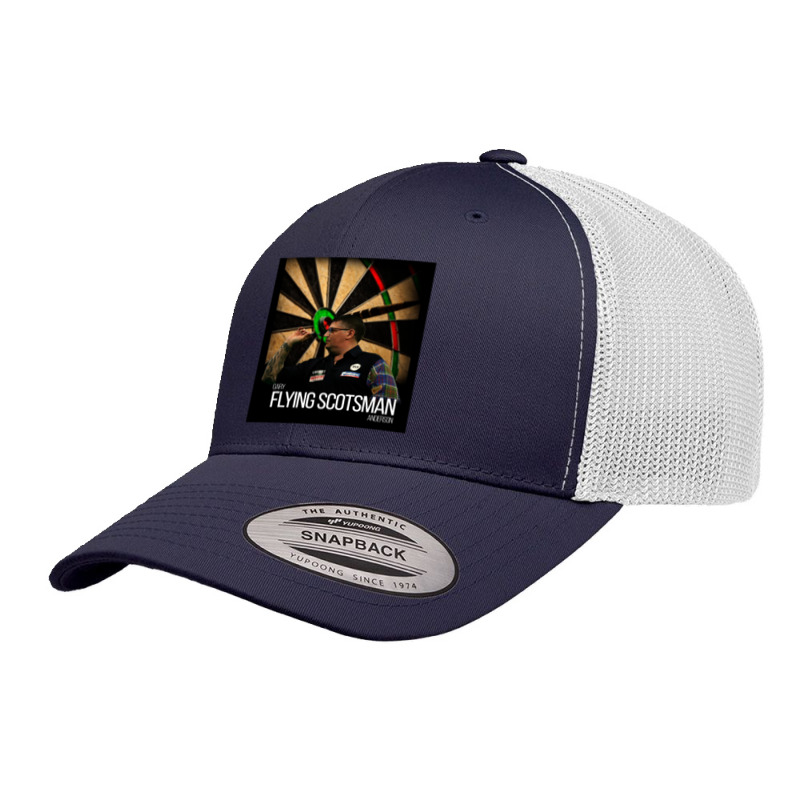 Gary The Flying Scotsman Anderson Darts Graphic Retro Trucker Cap by THOMASMANUEL | Artistshot