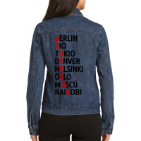 Heist Team Ladies Denim Jacket | Artistshot