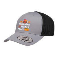 Digesting Turkey Face Retro Trucker Cap | Artistshot