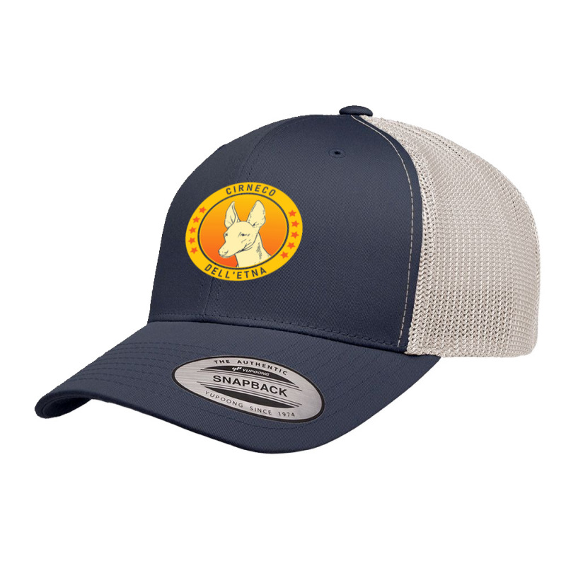 Cirneco Delletna Cirneco Dell' Etna Dog Portrait Retro Trucker Cap | Artistshot