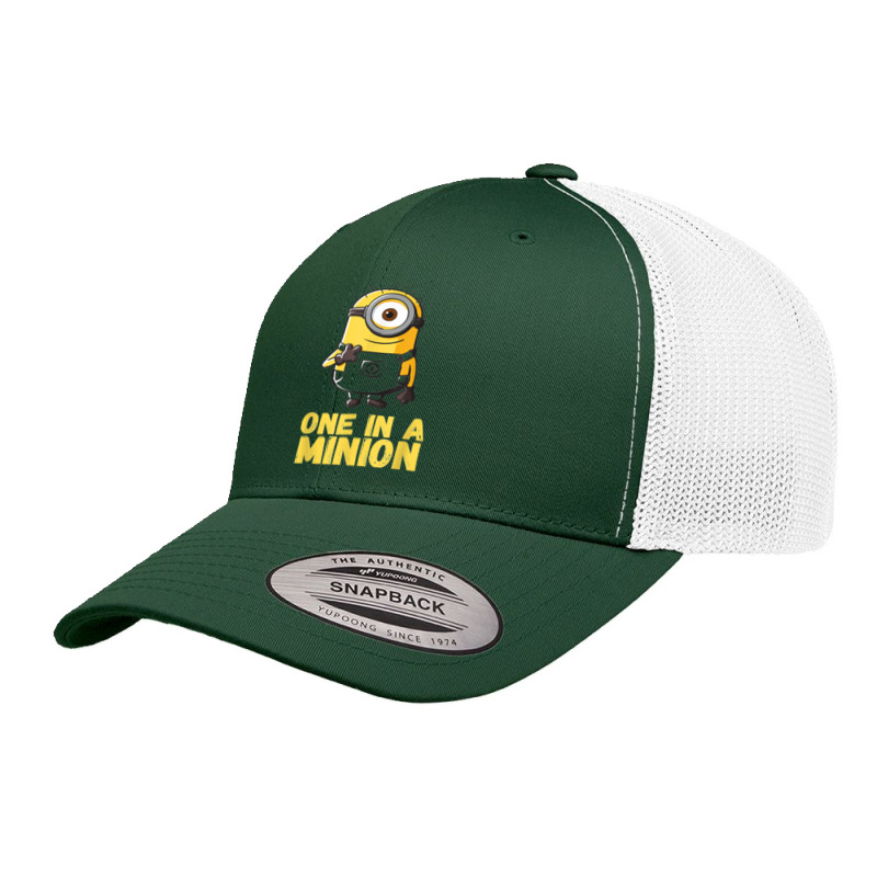 Despicable Me Minions Portrait Retro Trucker Cap by cm-arts | Artistshot