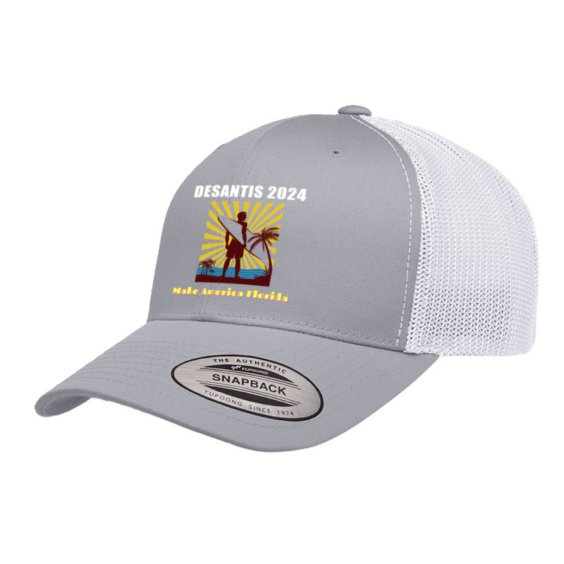 Ron Desantis For President 2024 Conservative Retro Trucker Cap | Artistshot