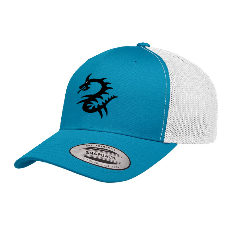 Serpentine Dragon Retro Trucker Cap | Artistshot