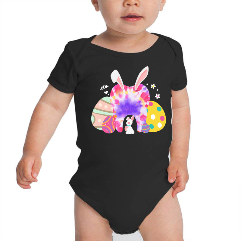 Aster Day Dental T  Shirt Dental Cute Tooth Bunny Ears Easter Day Dent Baby Bodysuit by dskiles665 | Artistshot