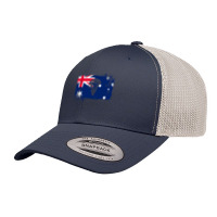 Lacrosse Flag With Stickhead - Australia Retro Trucker Cap | Artistshot