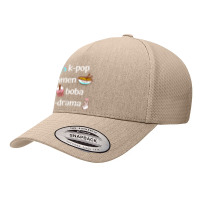 Cute Kawaii K-pop Ramen Boba Bubble Tea K-drama Lover Yupoong Trucker Cap | Artistshot