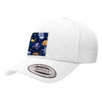 Marine Seamless Pattern Thin Line Memphis Style 1 Yupoong Trucker Cap | Artistshot