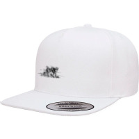 Margaret & Anthony 5 Panel Snapback Cap | Artistshot