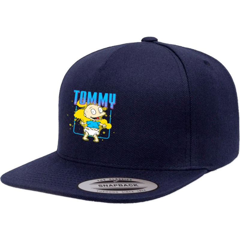 Mademark X Rugrats Tommy Pickles 5 panel snapback cap by Kandurip541 | Artistshot