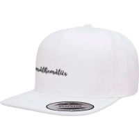 Mathematics Label 5 Panel Snapback Cap | Artistshot