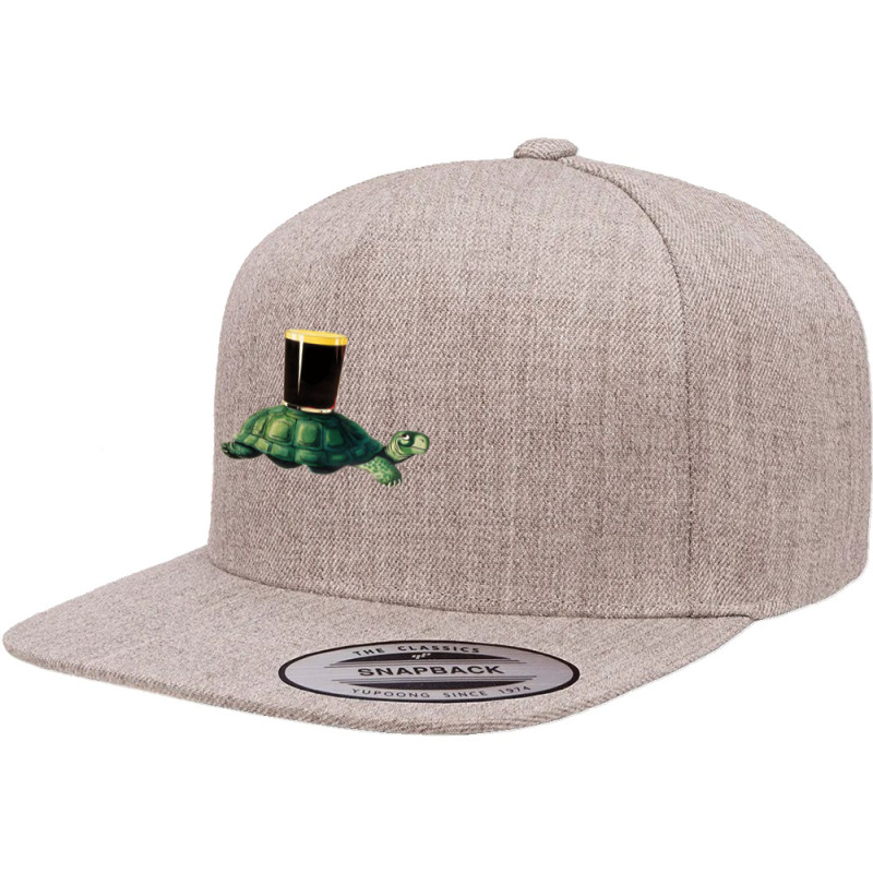 Guinness Turtle Classic 5 Panel Snapback Cap | Artistshot