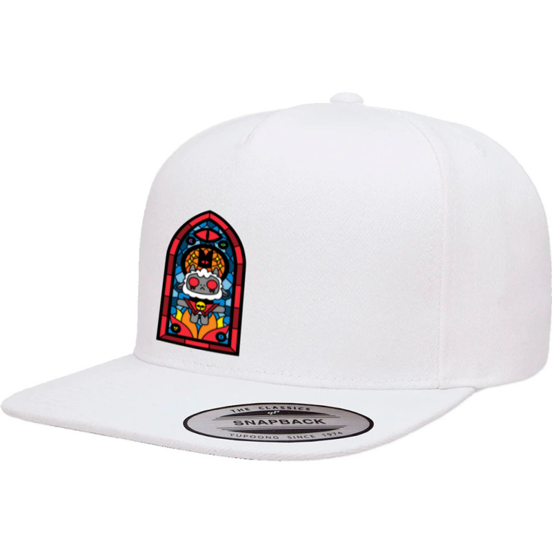 Lamb Stained Glass 5 panel snapback cap by cm-arts | Artistshot