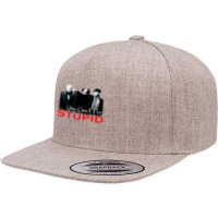 Tts- The Three Stooges You Can't Fix Stupid 5 Panel Snapback Cap | Artistshot