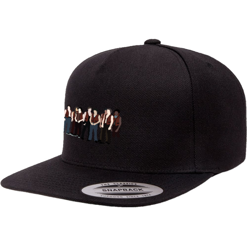 Warriors 5 Panel Snapback Cap | Artistshot