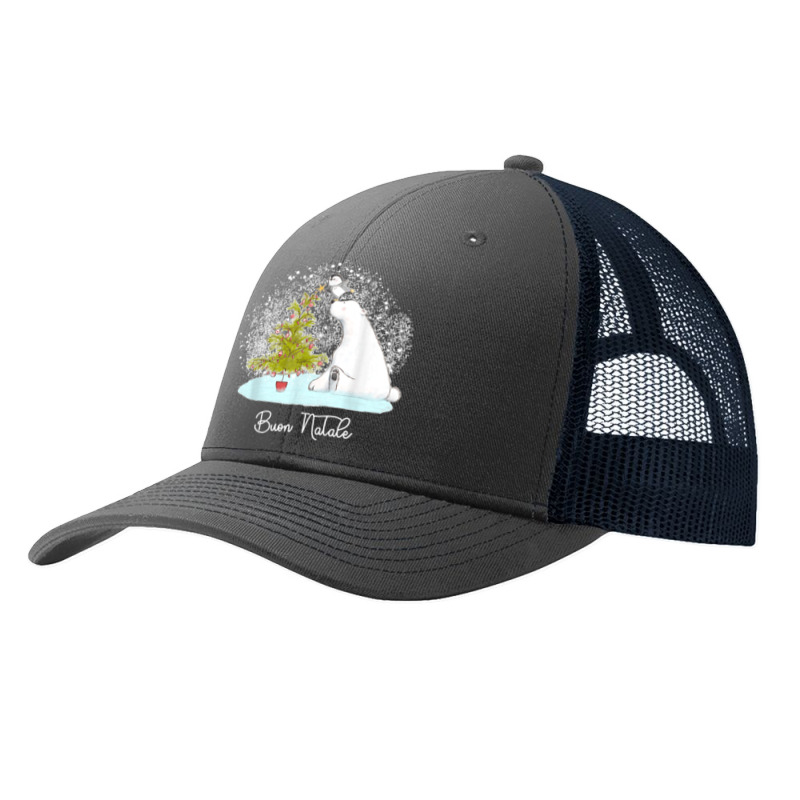 Buon Natale Cute Polar Bear Penguin Christmas Pa Trucker Cap by RogerKyleFox | Artistshot