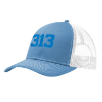 Detroit 313 Area Code   Grit   Sports Fan   Detroiter Fan T Shirt Pa Trucker Cap | Artistshot