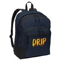 Drippy Yellow Drippin Letters Streetwear Hip Hop Tees Tops T Shirt Basic Backpack | Artistshot