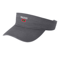 Maldives Maldivian Tee Flag Souvenir Gift Male Fashion Visor | Artistshot