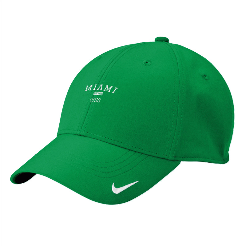 Miami Ohio Oh Vintage Nike Dri-FIT Cap by Jerhogen528 | Artistshot