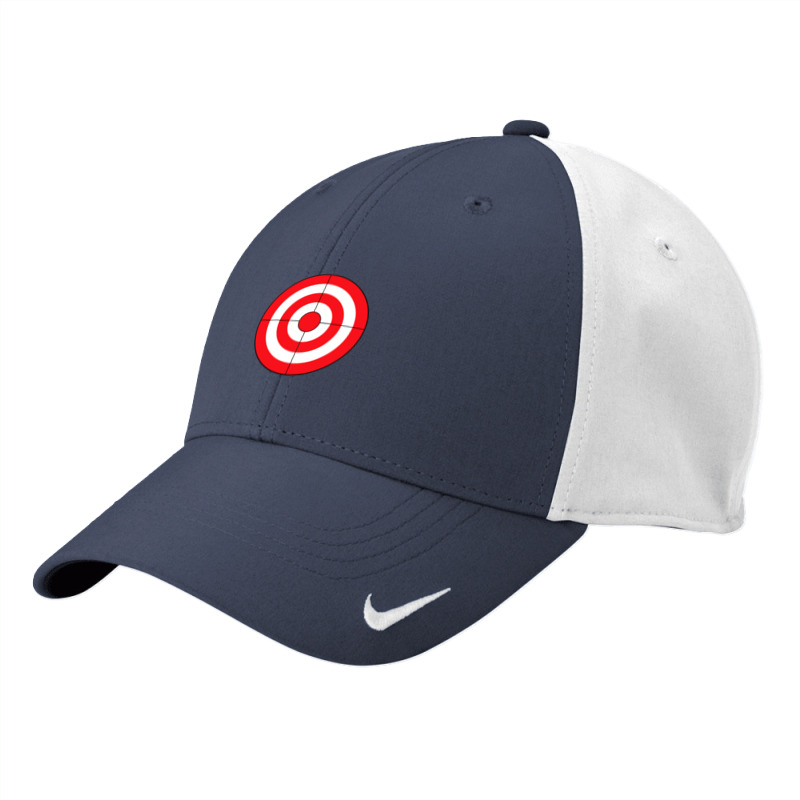 Bullseye Target Lazy Diy Halloween Costume Darts Shooting Nike Dri-fit Cap | Artistshot