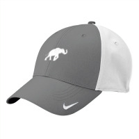 Distressed Elephant Silhouette Nike Dri-fit Cap | Artistshot