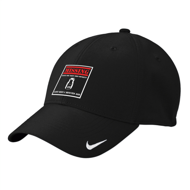 Missing 10mm Socket Funny Mechanic Nike Dri-FIT Cap by new121 | Artistshot